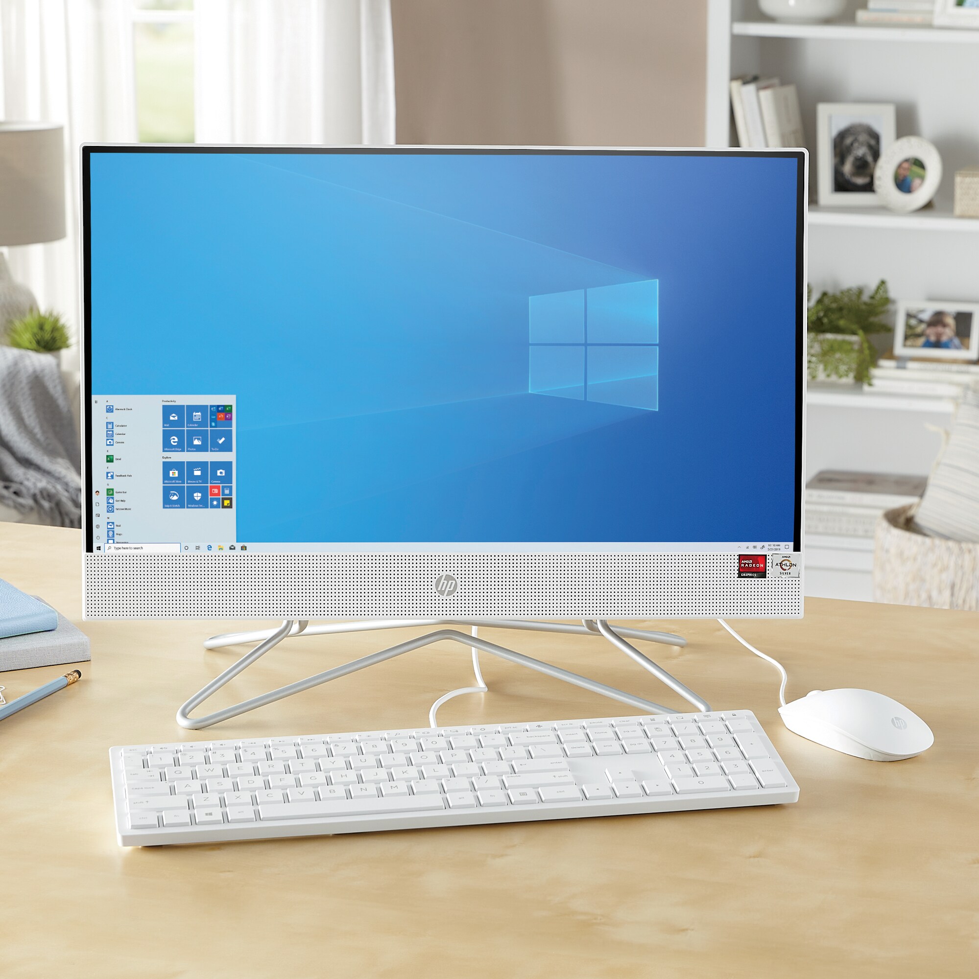 hp desktop all in  one