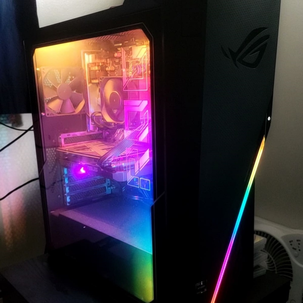 asus rog gaming  desktop