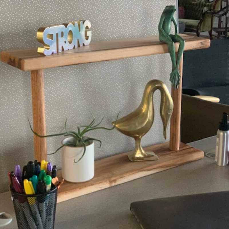 desktop shelf