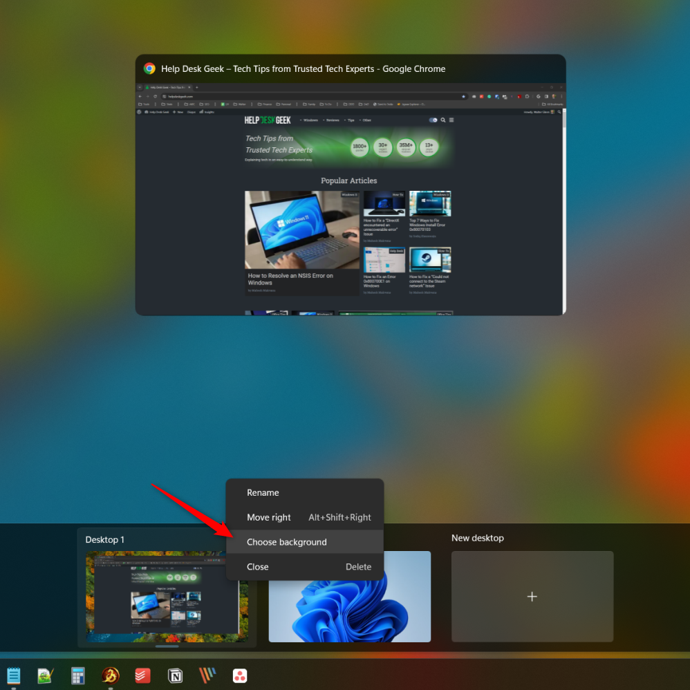 windows 11 virtual desktop